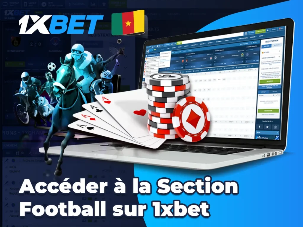Accéder à la Section Football sur 1xbet