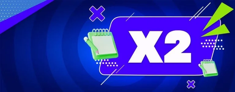 X2 Mercredi – Double ton bonus avec 1xBet